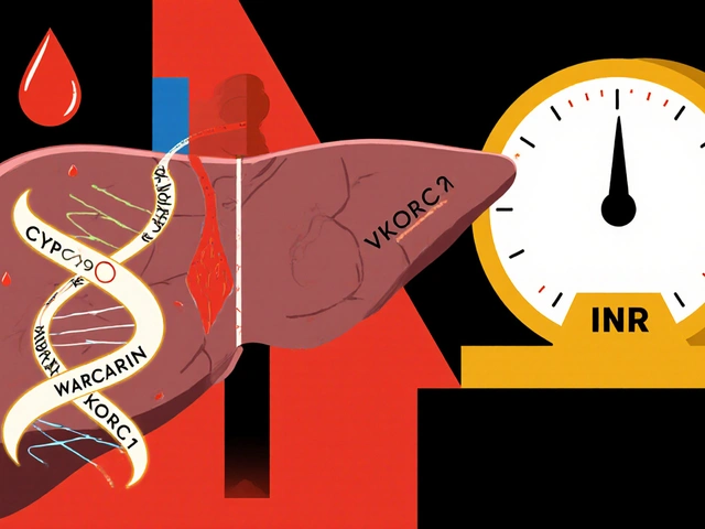 Warfarin Genetics: How CYP2C9 and VKORC1 Variants Affect Bleeding Risk and Dosing