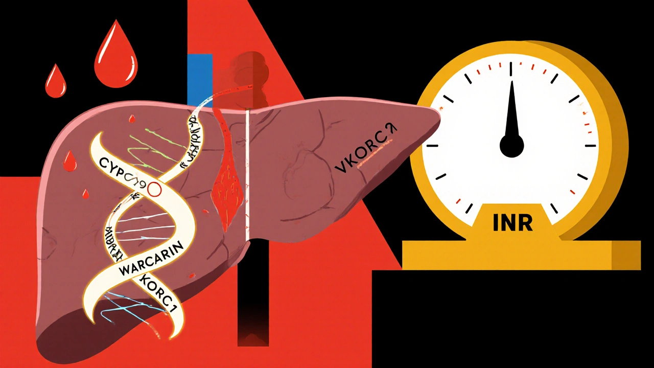 Warfarin Genetics: How CYP2C9 and VKORC1 Variants Affect Bleeding Risk and Dosing