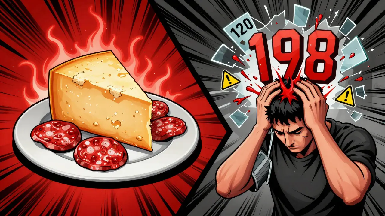 Aged Cheeses and Processed Meats: How They Interact with MAOI Drugs