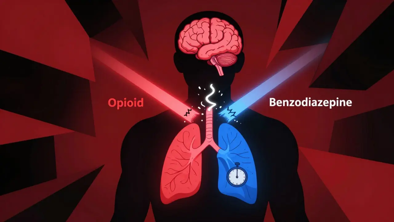 Opioids and Benzodiazepines: The Deadly Breathing Risk When Used Together