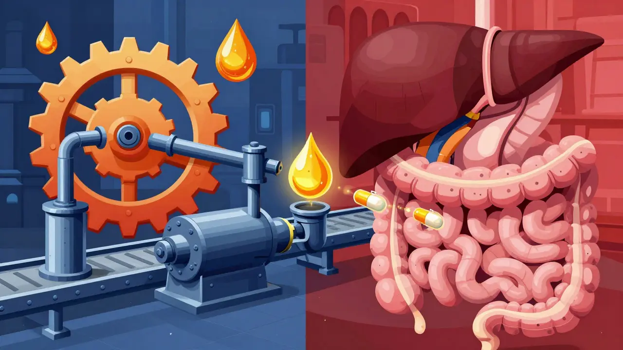 How Fatty Foods Enhance Absorption of Lipid-Based Medications