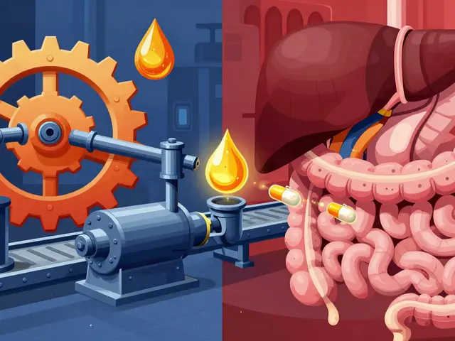 How Fatty Foods Enhance Absorption of Lipid-Based Medications